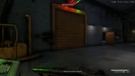 Locked door just beside console C in the lower level of Robotics (Image via Sportskeeda Gaming || Rebellion)